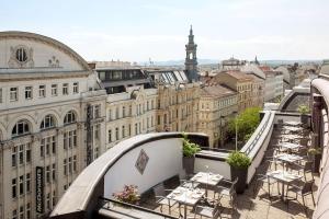 Balkón nebo terasa v ubytování NH Collection Wien Zentrum