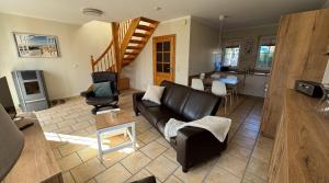 Χώρος καθιστικού στο -"Ferienhaus Dierhagen"-