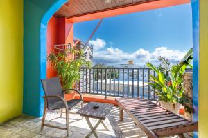 Balcone o terrazza di Golden Ocean Azure Hotel