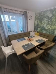 A seating area at Ferienwohnung Rotheneder- Rupp