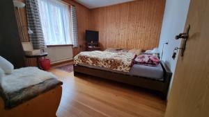 Postel nebo postele na pokoji v ubytování Haus Jakob II