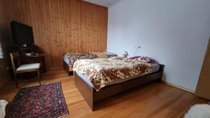 Postel nebo postele na pokoji v ubytování Haus Jakob II