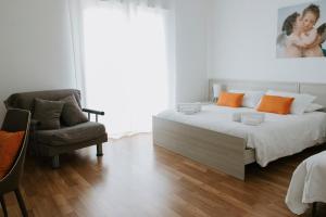 Postel nebo postele na pokoji v ubytování BnB Nuova Vita