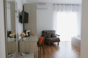 Posezení v ubytování BnB Nuova Vita
