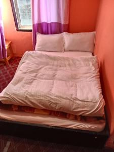Postel nebo postele na pokoji v ubytování Hotel royal sangam kalinchok