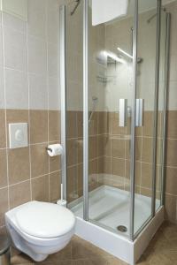 Vannituba majutusasutuses Hotel Adalbert Szent György Ház
