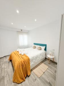 Ένα ή περισσότερα κρεβάτια σε δωμάτιο στο Apartamento La Sal Centro