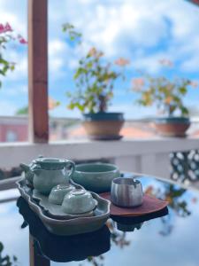 Plateau bouilloire dans l'établissement Gulangyu Yuanzhongyuan Homestay