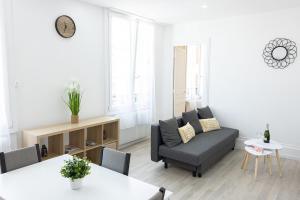Posezení v ubytování Le 29 - Emplacement idéal pour ce T2