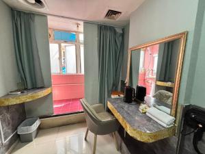 Χώρος καθιστικού στο Mabo hotel
