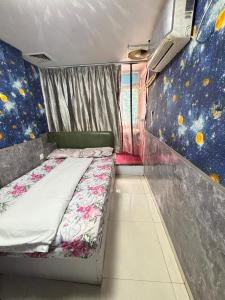 Ένα ή περισσότερα κρεβάτια σε δωμάτιο στο Mabo hotel