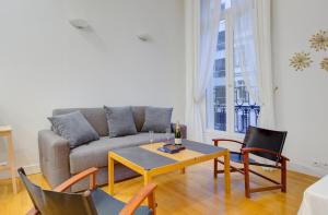 Posezení v ubytování 5013 Kleber Suite - Suite near Arc de Triomphe
