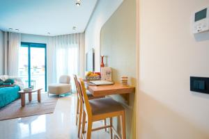 Area soggiorno di Appartement Pro et Cosy parfait pour séjour d'affaires