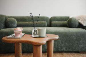 Area soggiorno di Appartement Pro et Cosy parfait pour séjour d'affaires