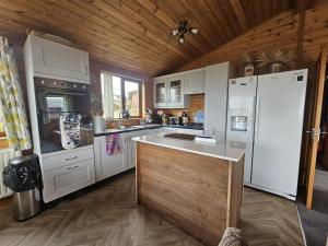 3 Bedroom Ocean View Lodge的厨房或小厨房