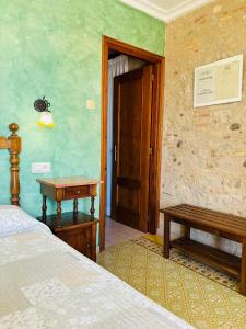 Cama o camas de una habitación en Can Mas