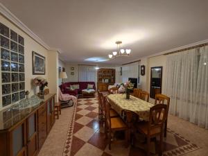 Χώρος καθιστικού στο Casa chalet en el campo