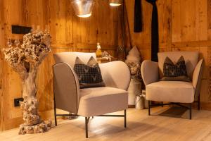 Posezení v ubytování Alpine Residence Villa Adler