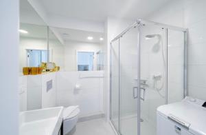 Koupelna v ubytování APARTAMENT PRZY WYDMIE + 19 fotografií