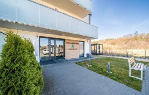 Zahrada ubytování APARTAMENT PRZY WYDMIE