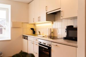 Cucina o angolo cottura di homy Bludenz Alpine Panorama