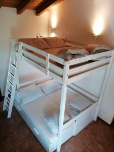 Postel nebo postele na pokoji v ubytování Villa Madi