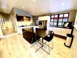 Kuchyň nebo kuchyňský kout v ubytování Discover Iceland Lodges