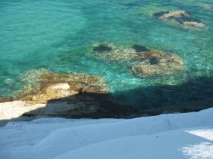 an aerial view of the water in the ocean at Case Vacanze Ancora in Porto Empedocle