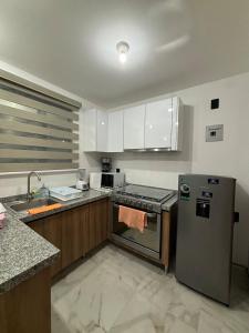 Η κουζίνα ή μικρή κουζίνα στο Apartment in El Marqués