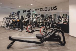 Das Fitnesscenter und/oder die Fitnesseinrichtungen in der Unterkunft Hotel Berlin, Berlin, a member of Radisson Individuals