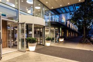 Das Gebäude in dem sich das Hotel befindet