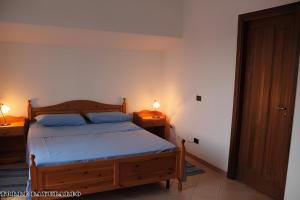 Llit o llits en una habitació de Torre Ancinale