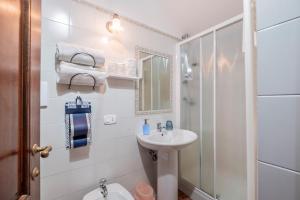 Koupelna v ubytování Agriturismo Meriggio