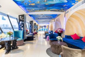 Posezení v ubytování Rodina Beach Hotel