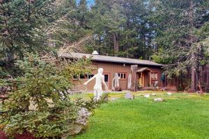 Zahrada ubytování Island Artist Studio