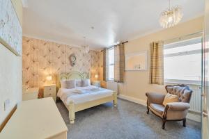 Ένα ή περισσότερα κρεβάτια σε δωμάτιο στο Bridlington Bay House