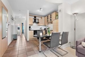 Kuchyň nebo kuchyňský kout v ubytování Haus Klaus Hope