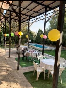 Πισίνα στο ή κοντά στο Коттедж 3-ех уровневый