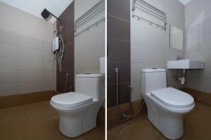 Koupelna v ubytování New Bangi Gateway Hotel