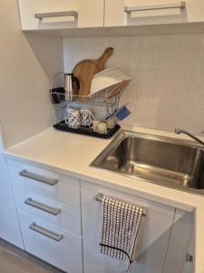 Appartamento I TRE SANTIにあるキッチンまたは簡易キッチン +37枚の写真