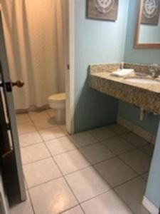 Koupelna v ubytování Reel Love + 1 fotografie