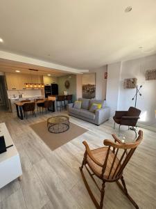 Posezení v ubytování Apartamento Los Remos Selnatur