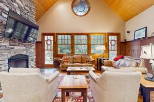 Χώρος καθιστικού στο Tuckaway Retreat