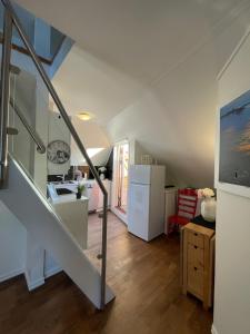 Η κουζίνα ή μικρή κουζίνα στο Harmony Apartments - By Honivi Gruppen