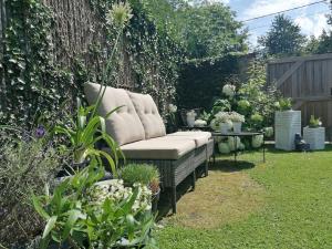 Zahrada ubytování B&B Hof van Vervoering