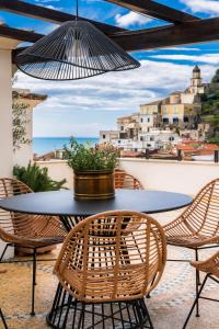 En generel havudsigt eller havudsigten taget fra lejligheden