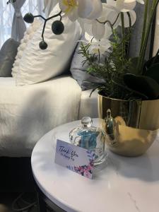 Uma área de estar em B-Hive at Devland