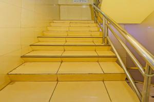 a set of stairs in a building at Hotel O Bintaro in South Tangerang