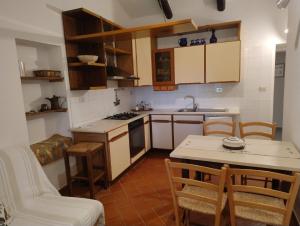 Kuchyň nebo kuchyňský kout v ubytování Agriturismo La Valletta