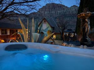 Nespecifikovaný výhled na hory nebo výhled na hory při pohledu z bed and breakfast
